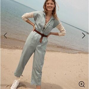 Short-Sleeve Zip-Pocket Coverall Jumpsuit in 00
